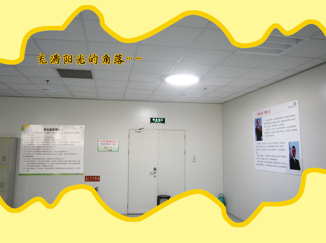 日光照明所傳輸?shù)墓鉃樽匀还?，照度柔? /></div><div   id=