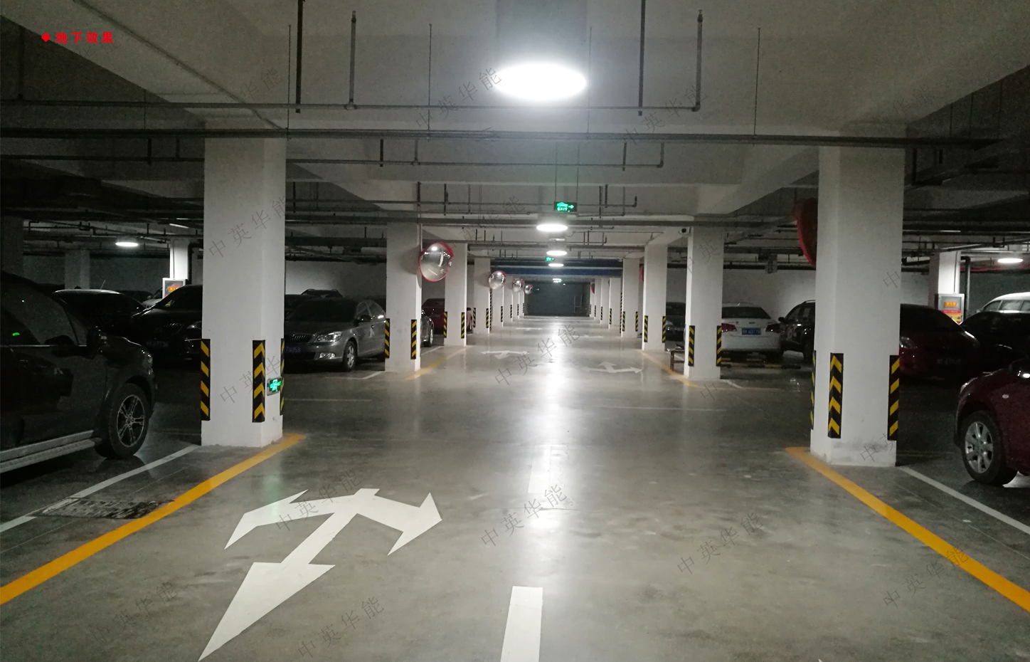 地下停車場(chǎng)光導(dǎo)照明系統(tǒng)